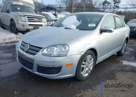 2007 Volkswagen Jetta Wolfsburg Edition из США, поврежденный, VIN 3VWEF81K57M185136